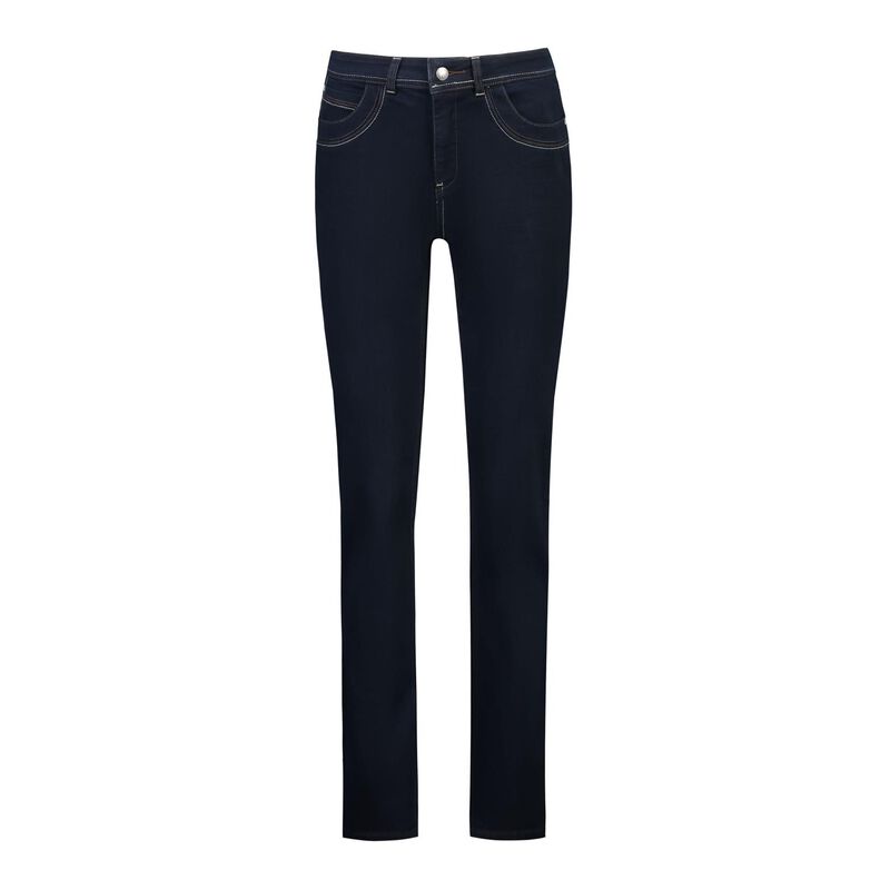Vassalli Straight Leg With Silver Stitching Denim image number 2